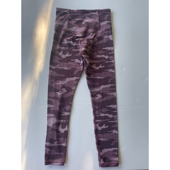 Athleta Elation Camo 7/8 Tight Mauve Pink Size XS - Picture 2 of 10